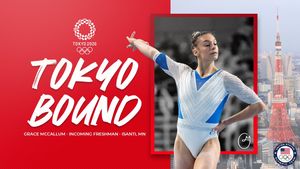 Image post by @UtahGymnastics on Twitter