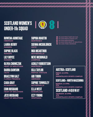 Image post by @scotlandnationalteam on Instagram
