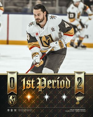 Image post by @GoldenKnights on Twitter/X
