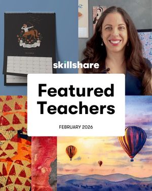 Image post by @skillshare on Instagram