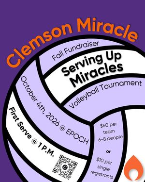 Image post by @clemsonmiracle on Instagram