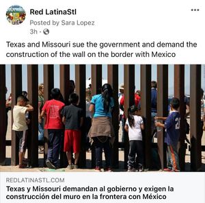 Image post by @redlatina on Facebook