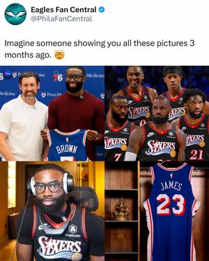 Image post by @sixerdaily on Instagram