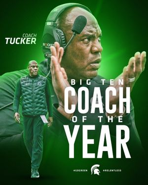 Image post by @MSU_Football on Twitter