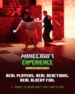 Image post by @minecraftexperienceirl on Instagram