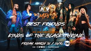 Image post by @AEW on Twitter