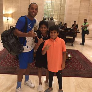 Image post by @ronaldinho on Instagram