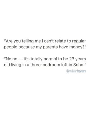 Image post by @overheardnewyork on Instagram