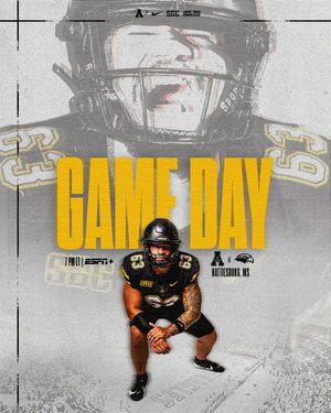 Image post by @appstate_fb on Instagram