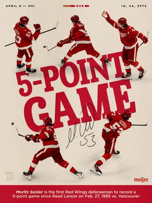 Image post by @detroitredwings on Instagram
