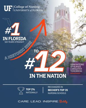 Image post by @ufnursing on Instagram