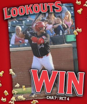 Image post by @ChattanoogaLookouts on Facebook