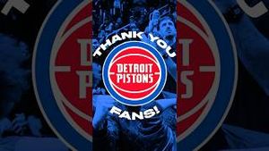 Video post by @DetroitPistons on YouTube