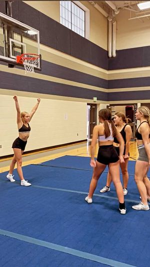 Video post by @corner_canyon_cheer on Instagram