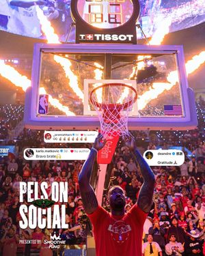 Image post by @pelicansnba on Instagram