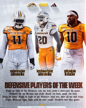 Image post by @WMU_Football on Twitter