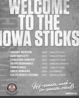 Image post by @iowasticksbaseball on Instagram