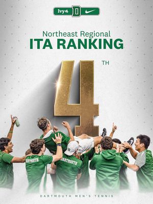 Image post by @dartmouthmtennis on Instagram
