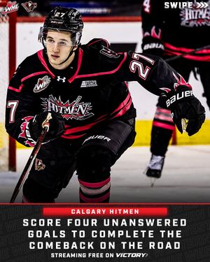 Image post by @westernhockeyleague on Instagram