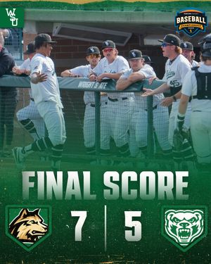 Image post by @wrightstate_baseball on Instagram