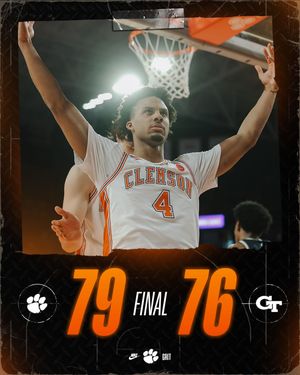 Image post by @clemsonmbb on Instagram