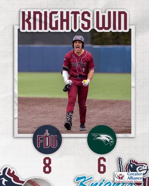 Image post by @FDUKnightsBase on Twitter