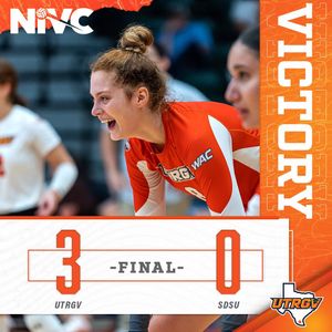 Image post by @utrgvvolleyball on Instagram
