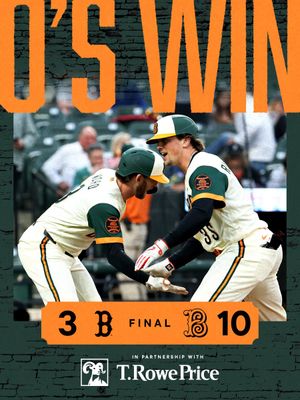 Image post by @Orioles on Twitter