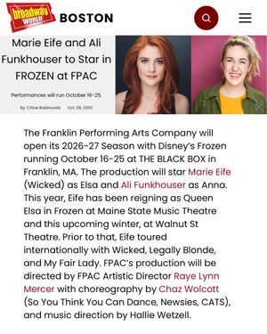 Image post by @franklin.performing.arts.co on Instagram