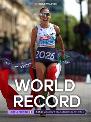 Image post by @worldathletics on Instagram