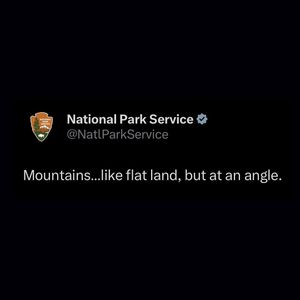 Image post by @nationalparkservice on Instagram