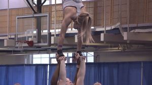 Video post by @QUAcroandTumble on Facebook