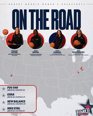 Image post by @rmuwbasketball on Instagram
