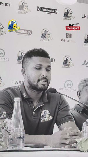 Video post by @thepaparecricket on Facebook