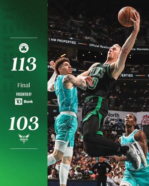 Image post by @celtics on Instagram