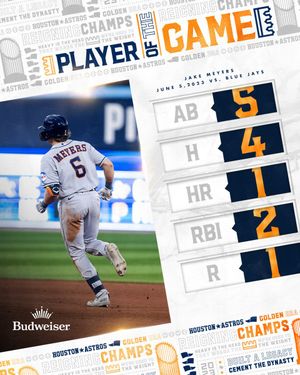 Image post by @astros on Twitter