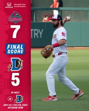 Image post by @memphisredbirds on Instagram