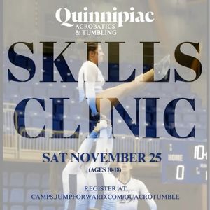 Video post by @QUAcroandTumble on Facebook