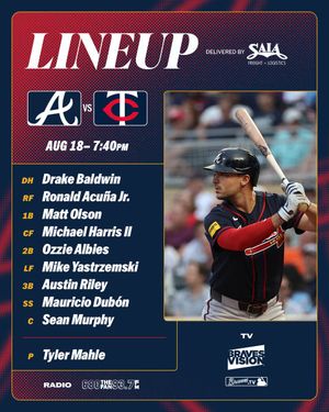 Image post by @Braves on Twitter