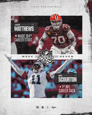 Image post by @aggiefootball on Instagram