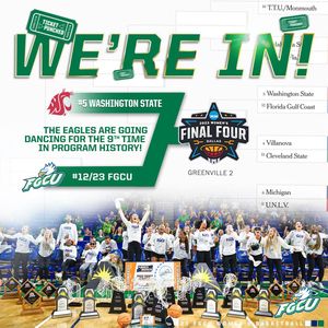 Image post by @fgcu_wbb on Instagram
