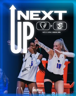 Image post by @depaulvball on Instagram