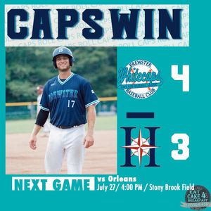 Image post by @brewsterwhitecaps on Instagram