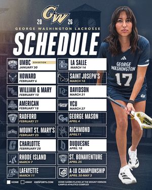 Image post by @gw_lacrosse on Instagram