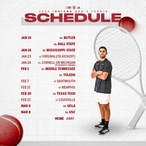 Image post by @indianamtennis on Instagram