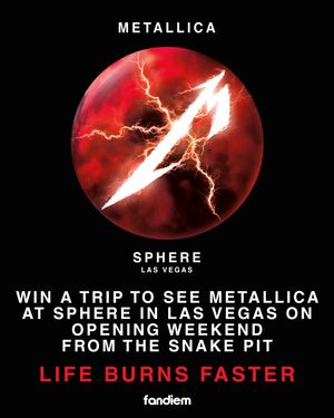 Image post by @metallica on Instagram