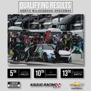 Image post by @KauligRacing on Twitter