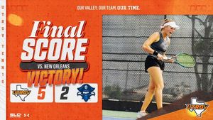 Image post by @UTRGVWmnsTennis on Facebook
