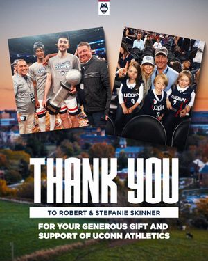 Image post by @UConnHuskies on Twitter
