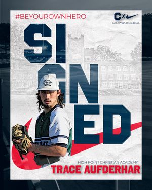 Image post by @CatawbaBaseball on Twitter